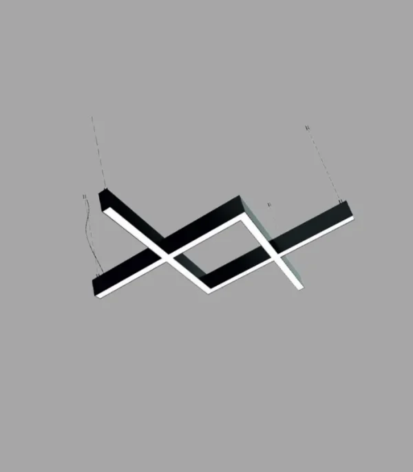 142 cm 120w Çapraz Örgü Linear Armatür