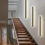 Atanur Ovlap 120 cm 28W Led Çift Yönlü Oval Duvar Aplik
