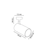 30w Trifaze Ray Spot COB Led BOTRIA - Görsel 7