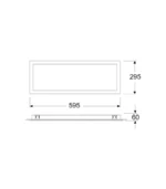 Gecem Opla 30x60 20W S/A Opal Camlı Backlight Armatür - Görsel 4