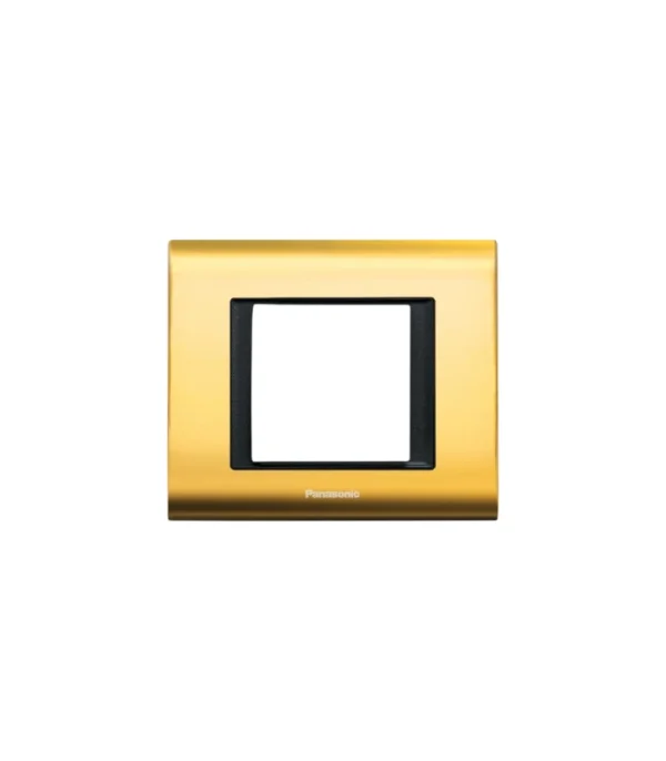 Panasonic Sistema Gold Siyah Çerçeve