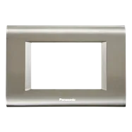 Panasonic Sistema İnox Metal Beyaz Çerçeve