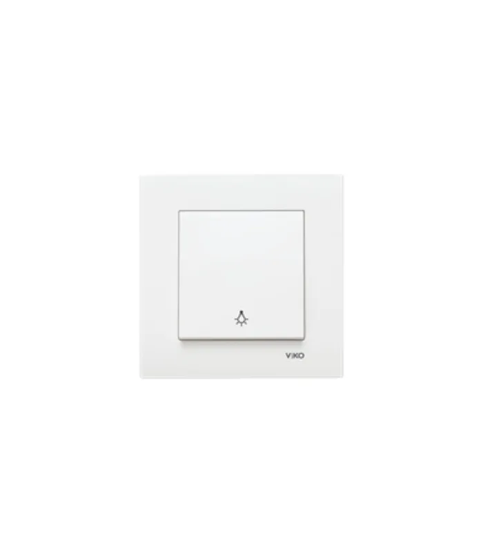 Viko Karre/Meridian Beyaz Light Anahtarı (Çerçeve Hariç)