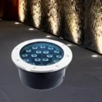 Atanur Yuze 18w Yuvarlak Zemin Armatürü S/A Gömme IP65