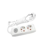 Viko Multi-Let İkili Grup Priz Anahtarlı Topraklı 2 Metre Beyaz (Çocuk Korumalı) 90117202 - Görsel 3