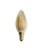 Cata CT-4280 4W E-14 Duylu Rustik Led Buji Ampul Amber Işık - Görsel 6