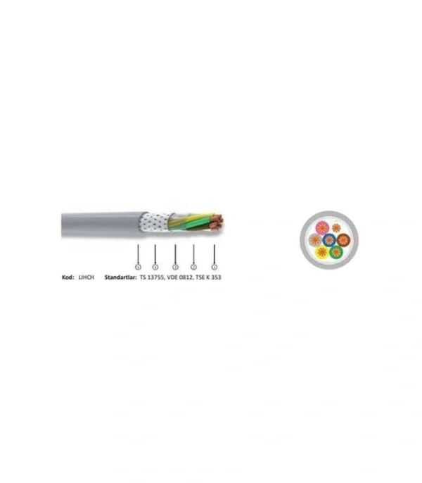 Hes LIHCH-JZ 6x0.75 Halojen Free
