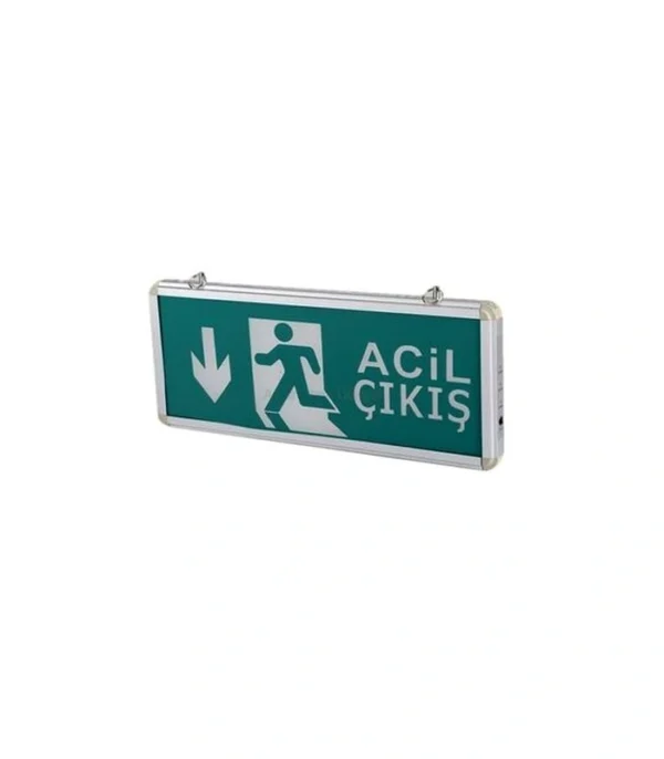 Cata CT-9178 Exit Çıkış Armatürü Ledli 3 Saat Akülü