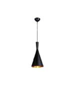 Cata CT-8212 Dekoratif Sarkıt Armatür Siyah Sarı 20cm - Görsel 2