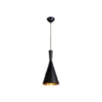 Cata CT-8212 Dekoratif Sarkıt Armatür Siyah Sarı 20cm