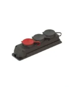 Nead 4010 1 adet 3x25 A Trifaze + 2 adet 1X16 Monofaze 3'lü Kauçuk Priz - Görsel 2