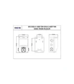 Nead 5012 Kombinasyon Kutusu 1Adet 3x25A + 2Adet 1x16A - Görsel 8