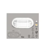Cata CT-7088 15w Kos Led Armatür Beyaz Işık — ürün görseli 1