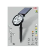 Cata CT-7320 8w 1 Solar Bahçe Armatürü Yeşil Işık - Görsel 4
