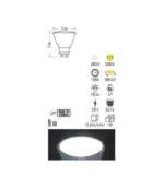 Cata CT-4212 10W Led Ampul Gu-10 Duy Günışığı - Görsel 4