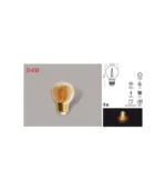 Cata CT-4283 4W Rustik Led Ampul E27 Duy Amber - Görsel 4