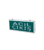 Cata CT-9176 Üç Saat Akülü Ledli Acil Çıkış Exit Armatürü - Görsel 3