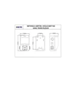 Nead 5027 Kombinasyon Kutusu 5X16A 1 Adet Ön+1x16A 2 Adet Yan - Görsel 5