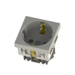 Nead 2008 45x45mm Şebeke Priz Beyaz