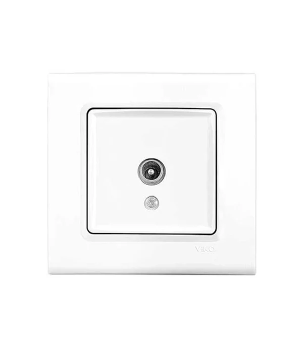 Viko Linnera/Rollina Beyaz Tv Geçişli 12db (Çerçeve Hariç)