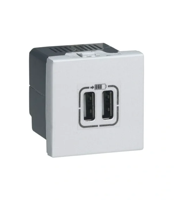 Legrand İkili USB Prizi,Telefon Şarjı İçin, 5V