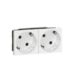 Legrand 278252L Sistem Armada 2X45° Şebeke Priz Beyaz - Görsel 2