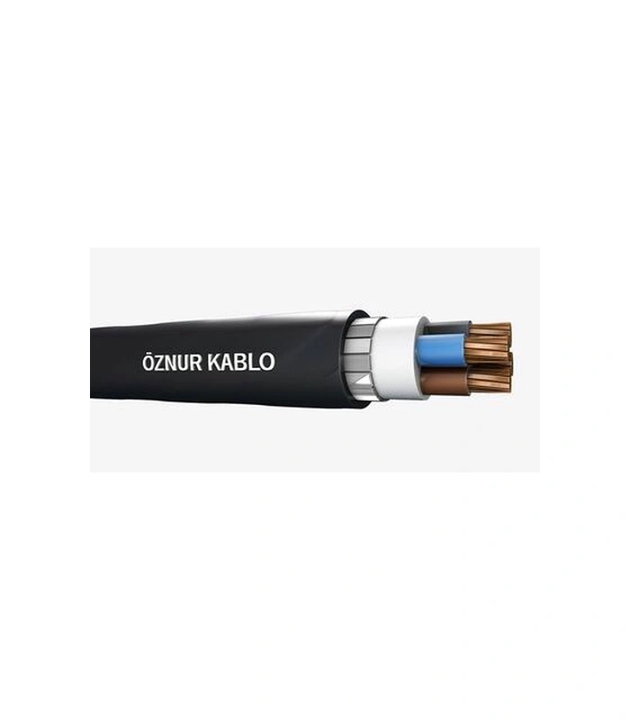 Öznur 4x10 YVZ3V-R Çelik Zırhlı Alçak Gerilim Enerji Kablosu