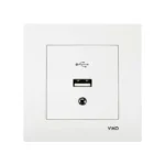Lin/Rol Beyaz Usb Konnektör (Çerçeve Hariç) 90440026
