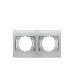 Viko Thea Blu Chrome Matt + Beyaz İkili Çerçeve - Görsel 2