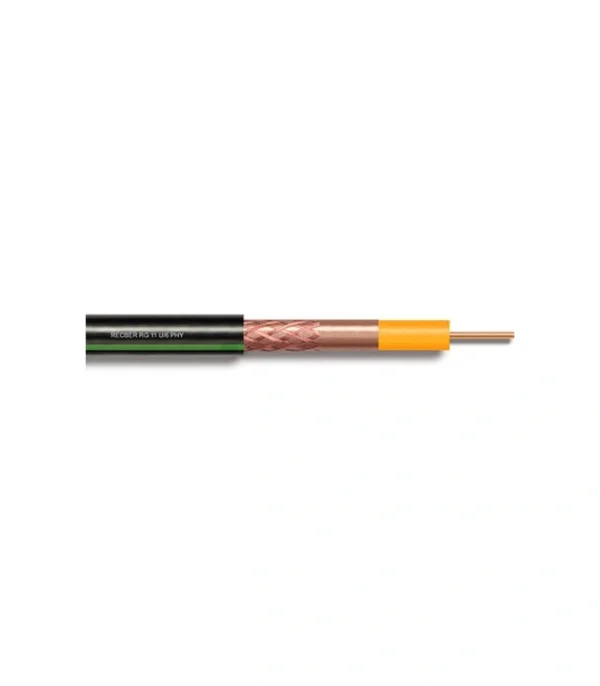 Reçber RG11 U6 PHY-PVC Cu/Cu Anten Kablosu Eca