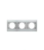 Viko Panasonic Thea Blu Chrome Matt + Beyaz Üçlü Çerçeve - Görsel 2
