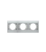 Viko Panasonic Thea Blu Chrome Matt + Beyaz Üçlü Çerçeve