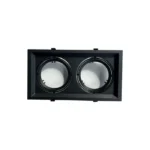 Cata CT-5504 Halospot Led Spot 2-li Siyah Kasa