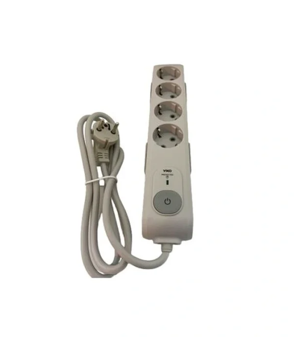 Viko Multi-Let 4 Lü Akım Korumalı + Çocuk Korumalı Grup Priz 1,5 mt 90117630