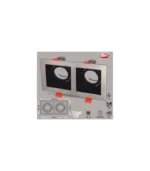 Cata CT-5226 Pars Kare İkili Spot Kasası Spot Satin Renk Boş Kasa - Görsel 4