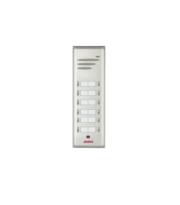 Audio 004849 E12 Basic Serisi Çift Butonlu Zil Paneli 12 li