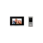 Audio 001464 7 inç Siyah Bus Plus Mekanik Butonlu Görüntülü Villa Set