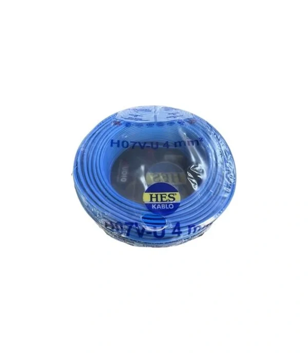 Hes Nya Kablo 4 mm² Mavi ( H07v-U )