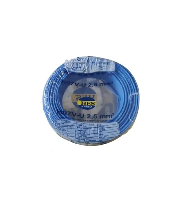 Hes Nya Kablo 2,5 mm² Mavi ( H07v-U )