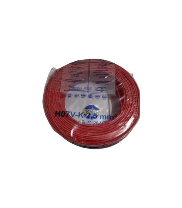 Hes Nyaf Kablo 2,5 mm² Kırmızı ( H07v-K )