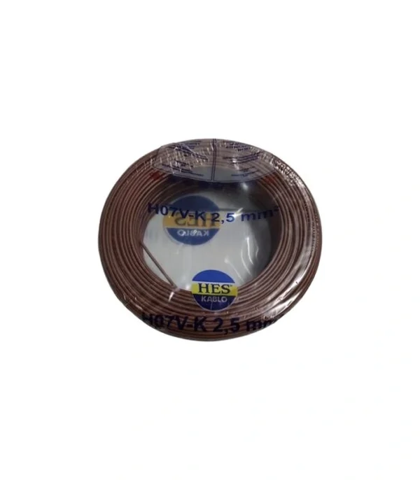 Hes Nyaf Kablo 2,5 mm² Kahverengi ( H07v-K )