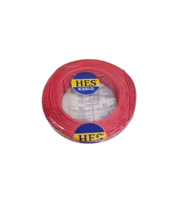 Hes Nya Kablo 2,5 Mm Kırmızı (H07z1-U) Halojen Free