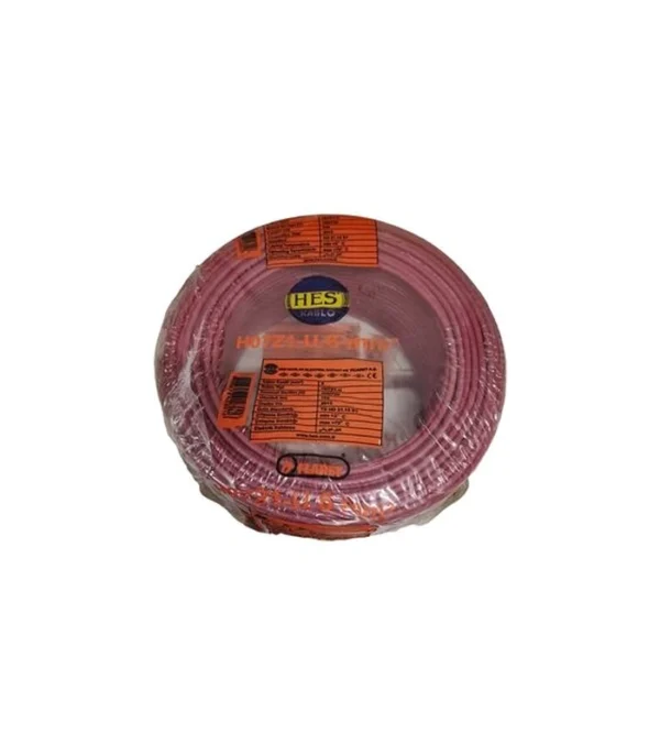Hes Nya Kablo 6 Mm Kırmızı (H07z1-U) Halojen Free