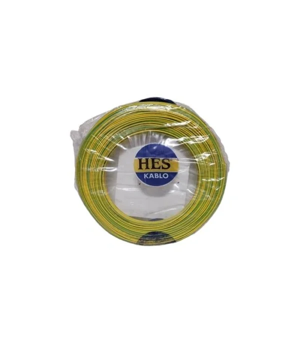 Hes Nyaf Kablo 0,75 mm² Sarıyeşil ( H05v-K )