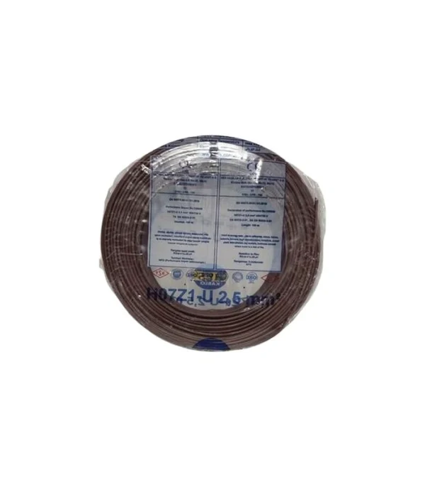Hes Nyaf Kablo 2,5 Mm Kahverengi (H07z1-K) Halojen Free