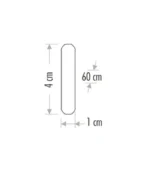 Cata CT-2465 20W 60cm Bella Cabinet USB Şarjlı Sensörlü Armatür - Görsel 5