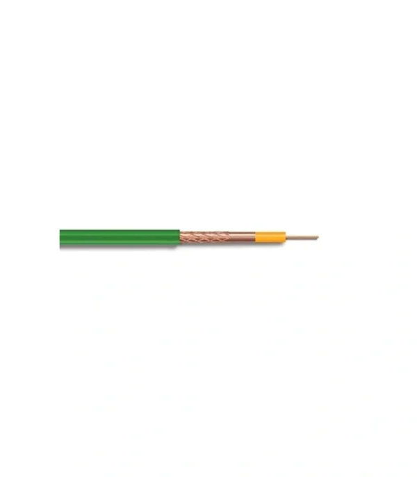 Reçber RG6 U6 PHY-PVC Cu/Cu Anten Kablosu Yeşil