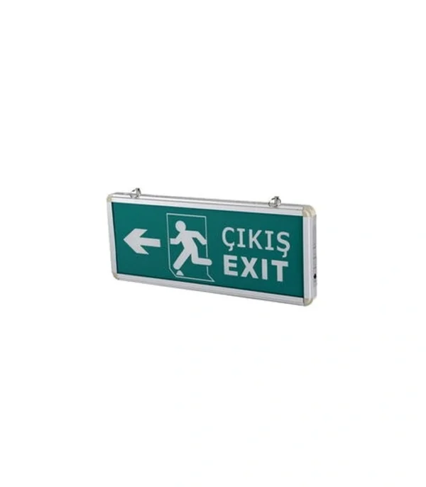 Cata CT-9170 Üç Saat Akülü Led Exit Çıkış Armatürü