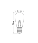 Cata CT-4353 8 Watt Flament Led Ampül Günışığı - Görsel 3