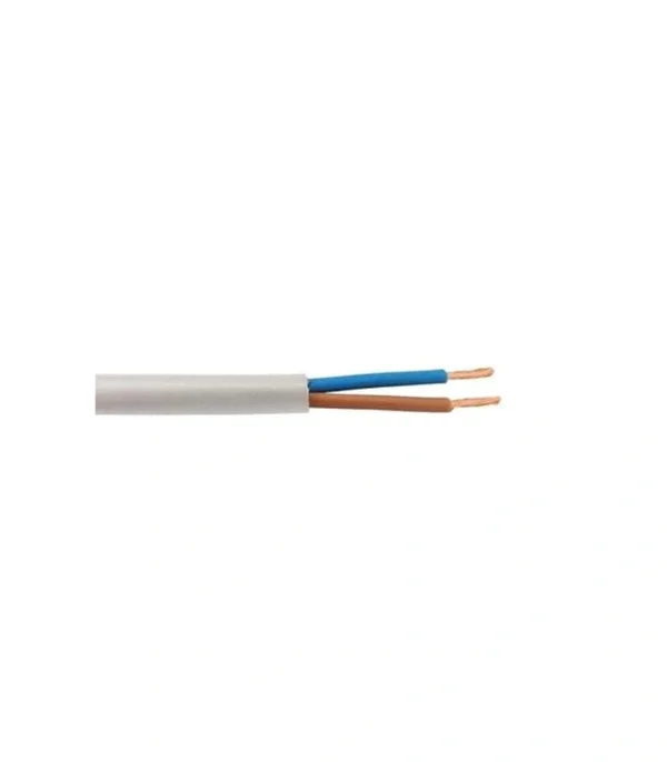 Hes 2x1 mm² TTR Kablo Beyaz H05VV-F